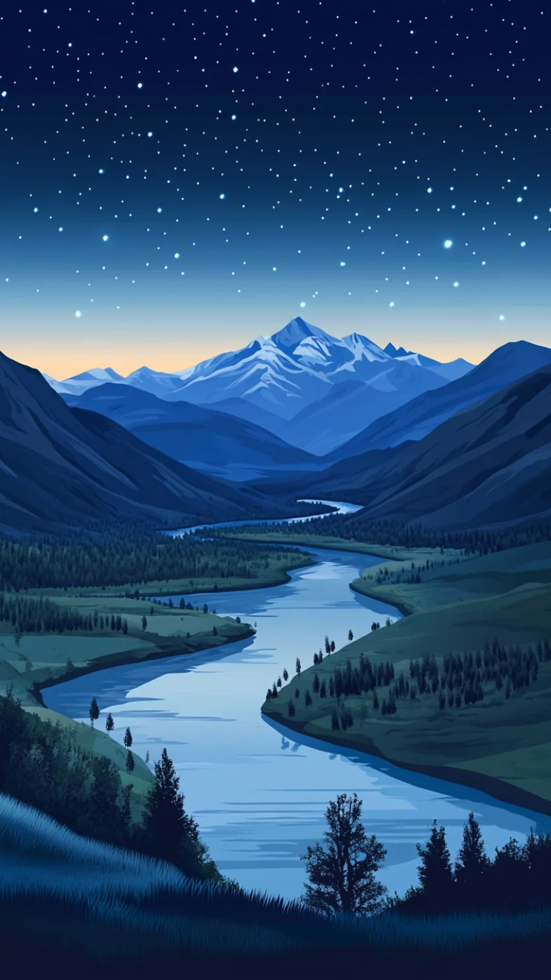 nature painting  wallpaper