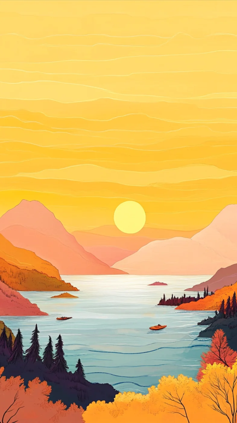 nature painting  wallpaper