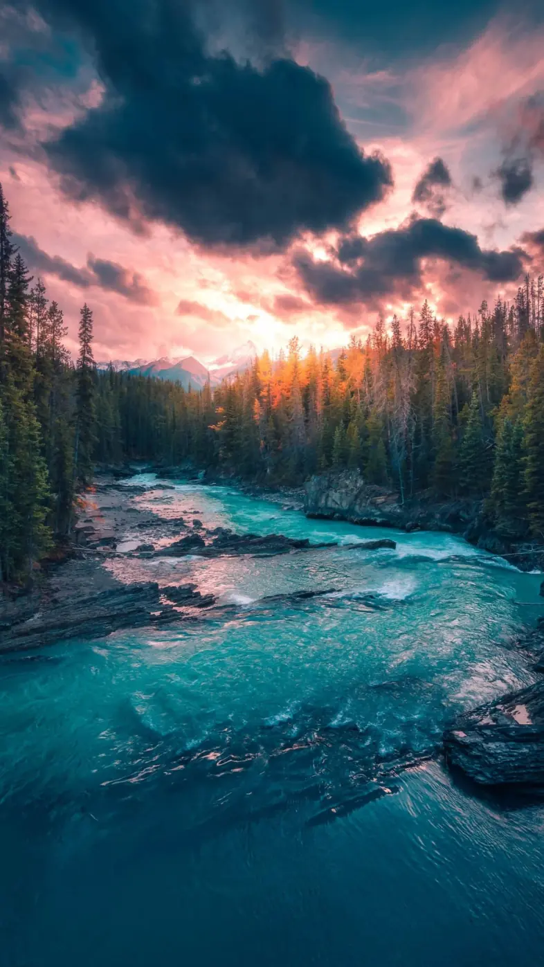 nature river cloud water wallpaper
