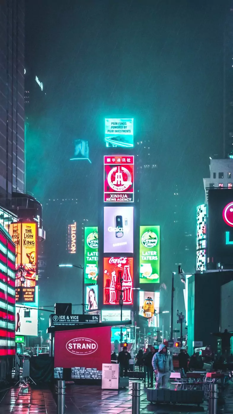neon square wallpaper