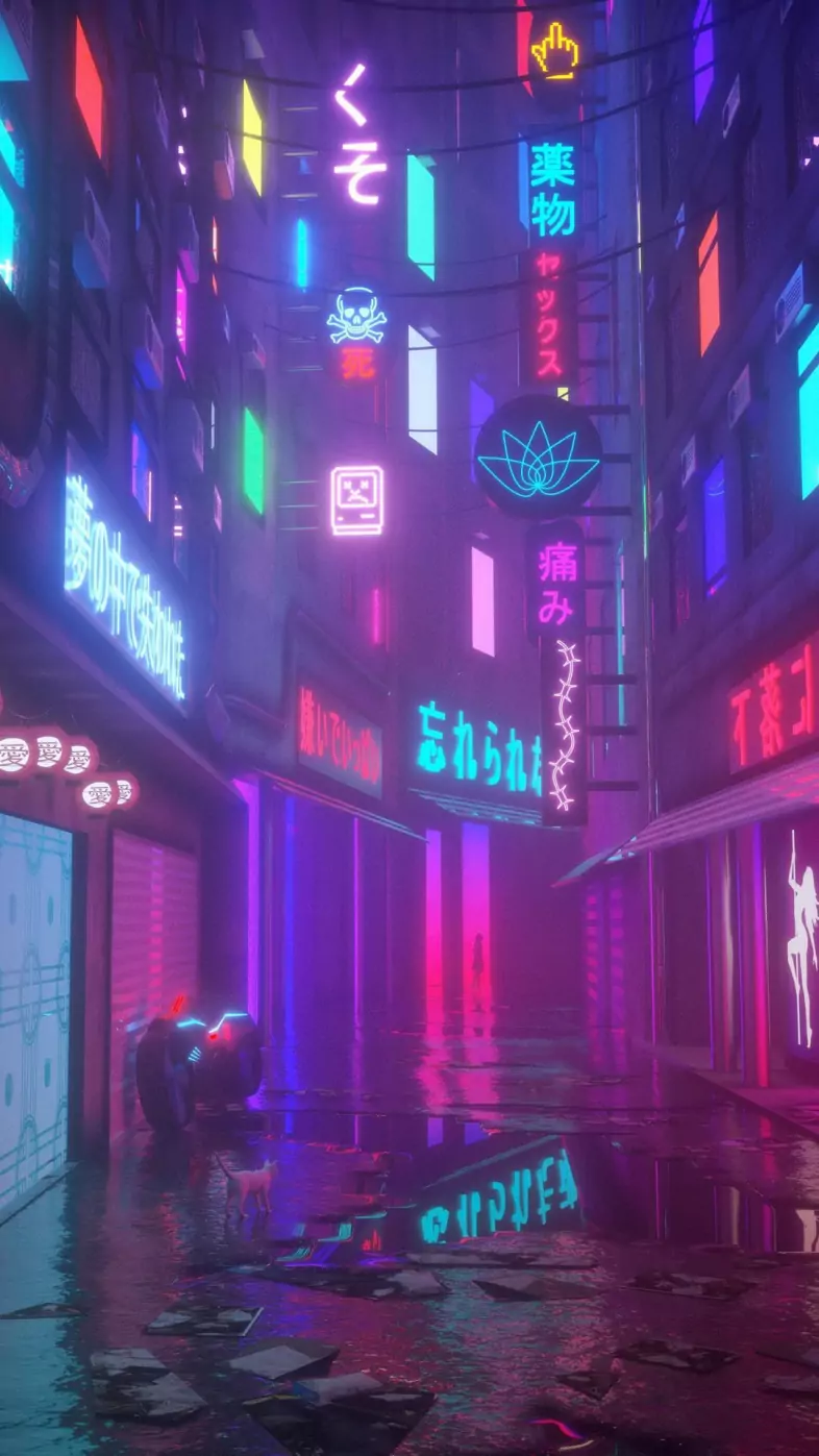 neon wallpaper wallpaper