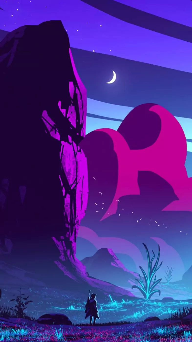 neon world wallpaper