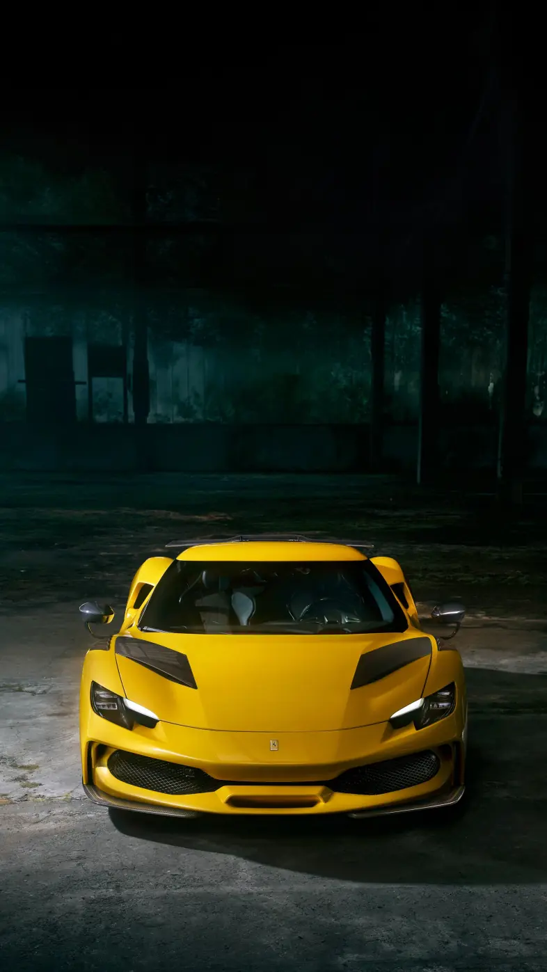 novitec ferrari 296 car wallpaper