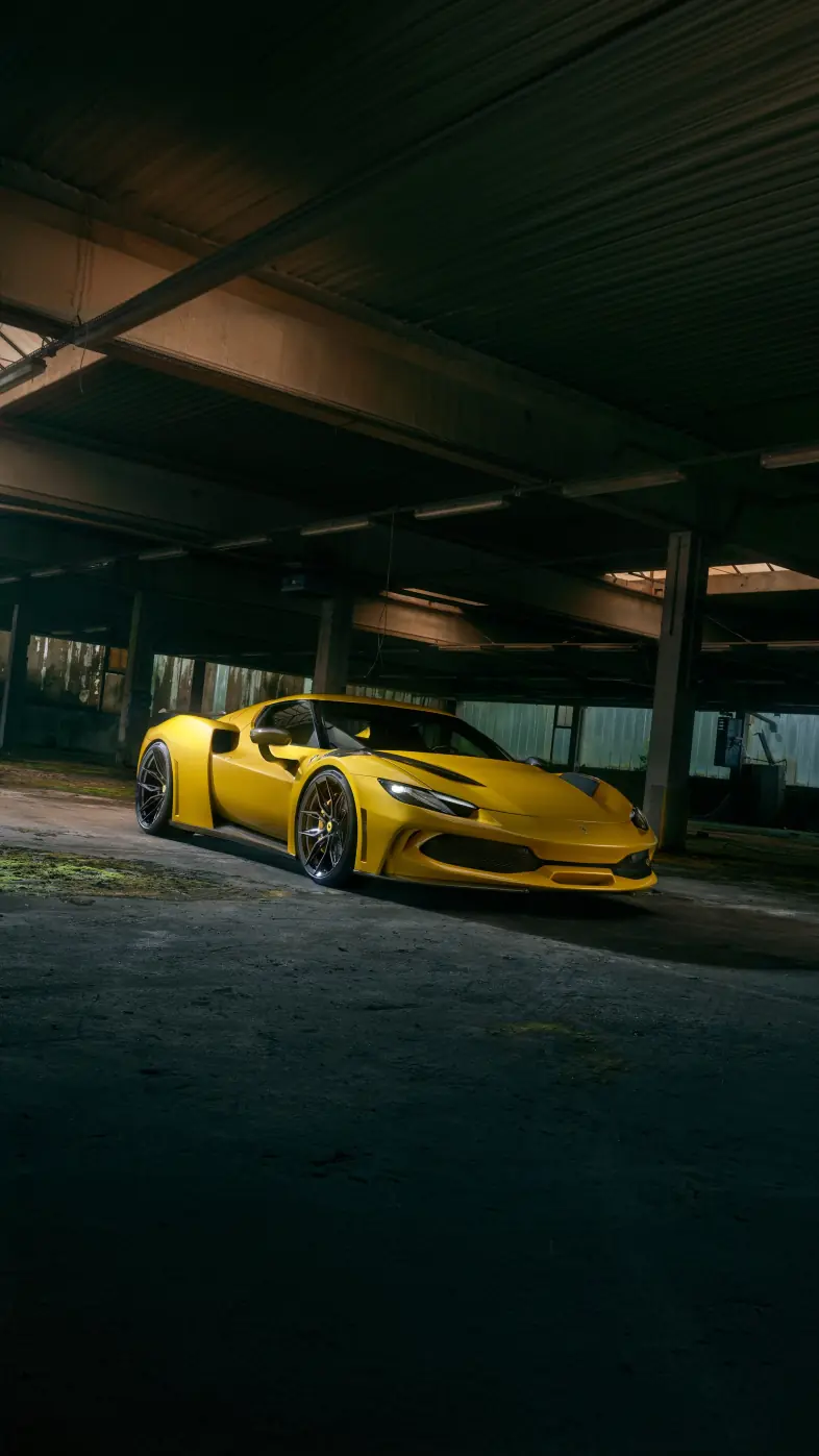 novitec ferrari 296 car wallpaper