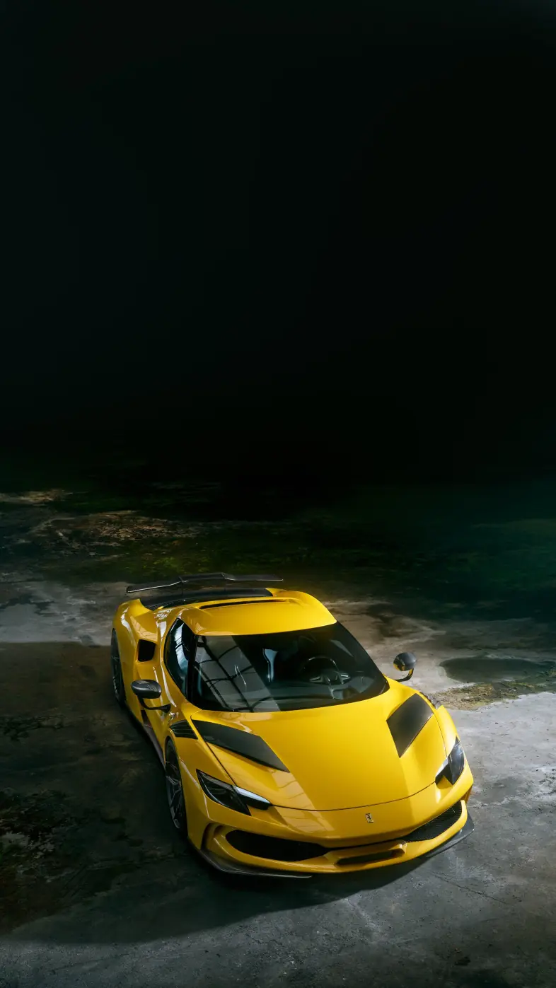novitec ferrari 296 car wallpaper
