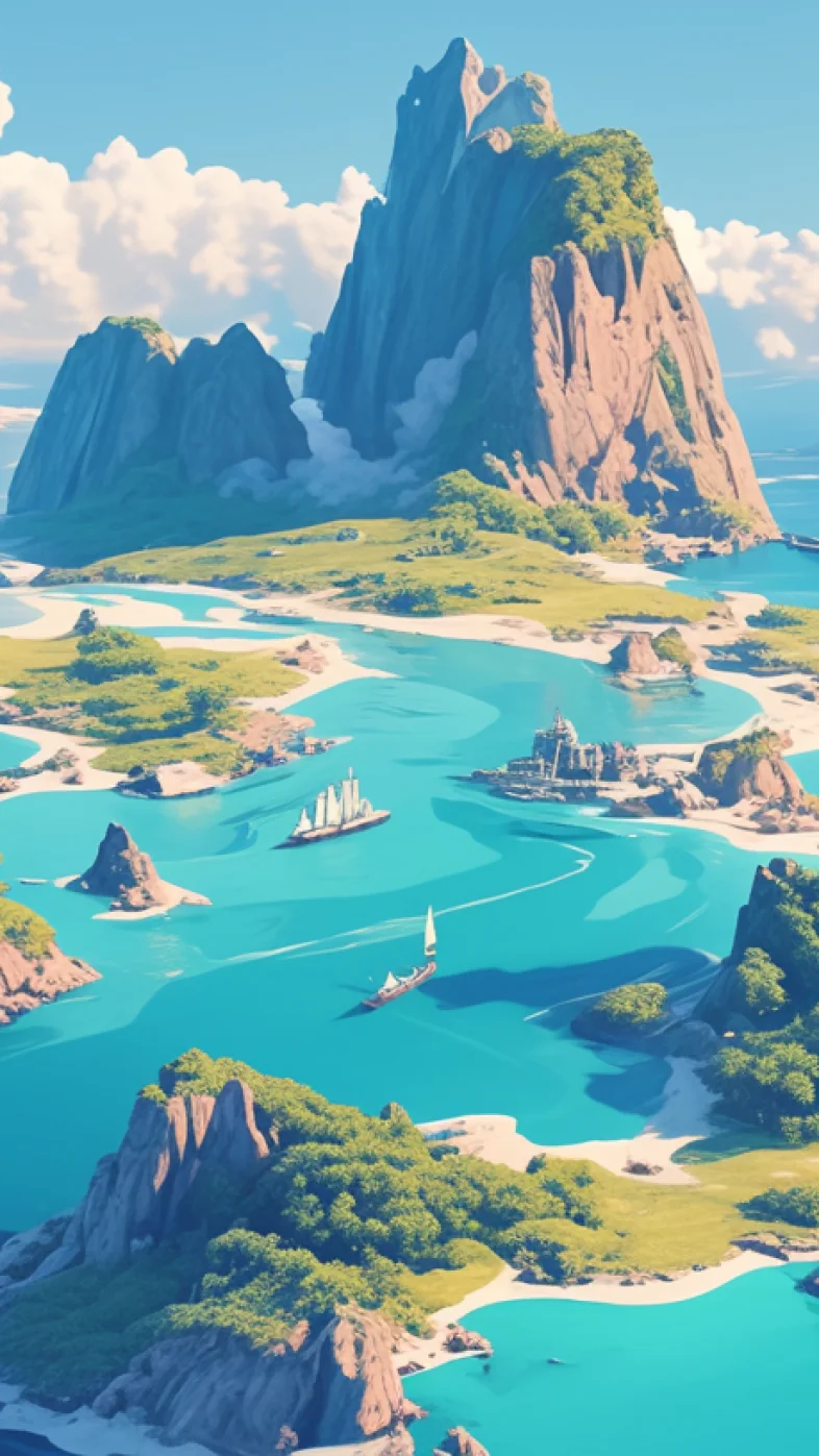ocean art wallpaper