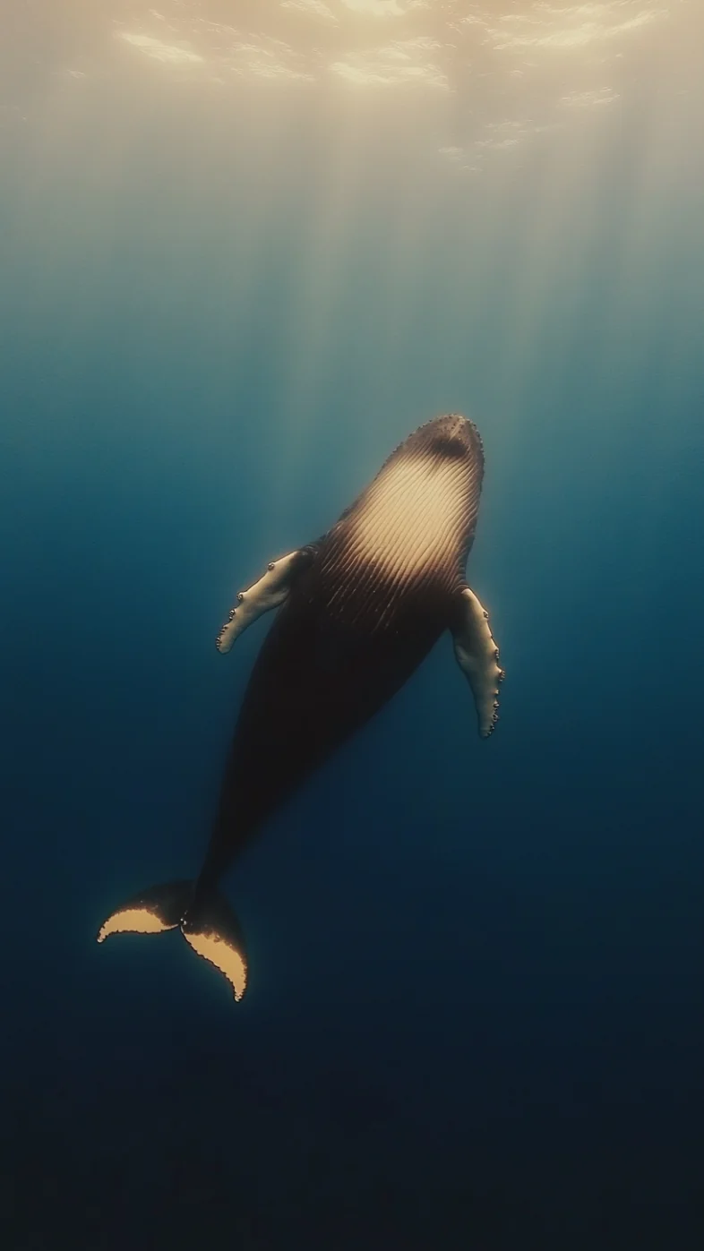 ocean with fishe wallpaper