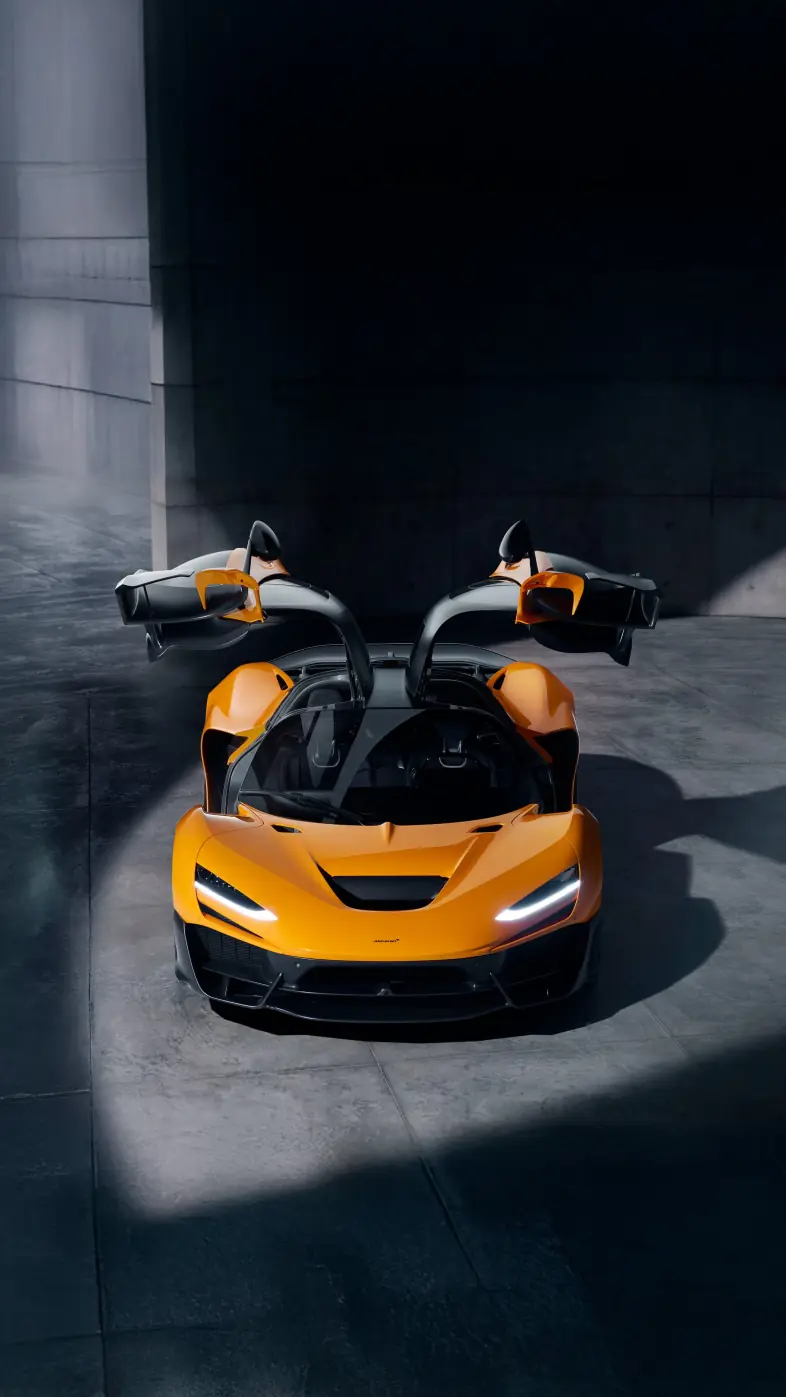 orange mclaren car wallpaper