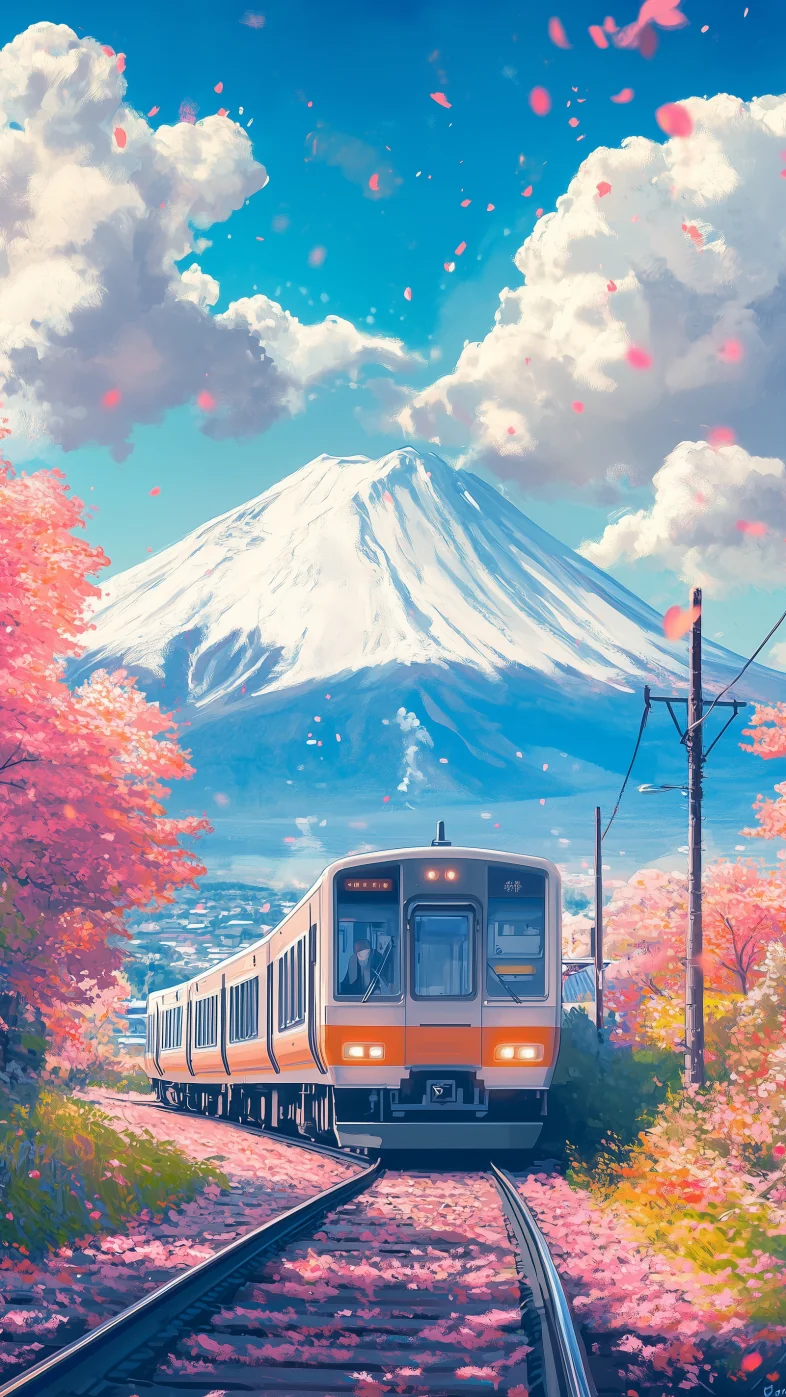 painting style thick wallpaper