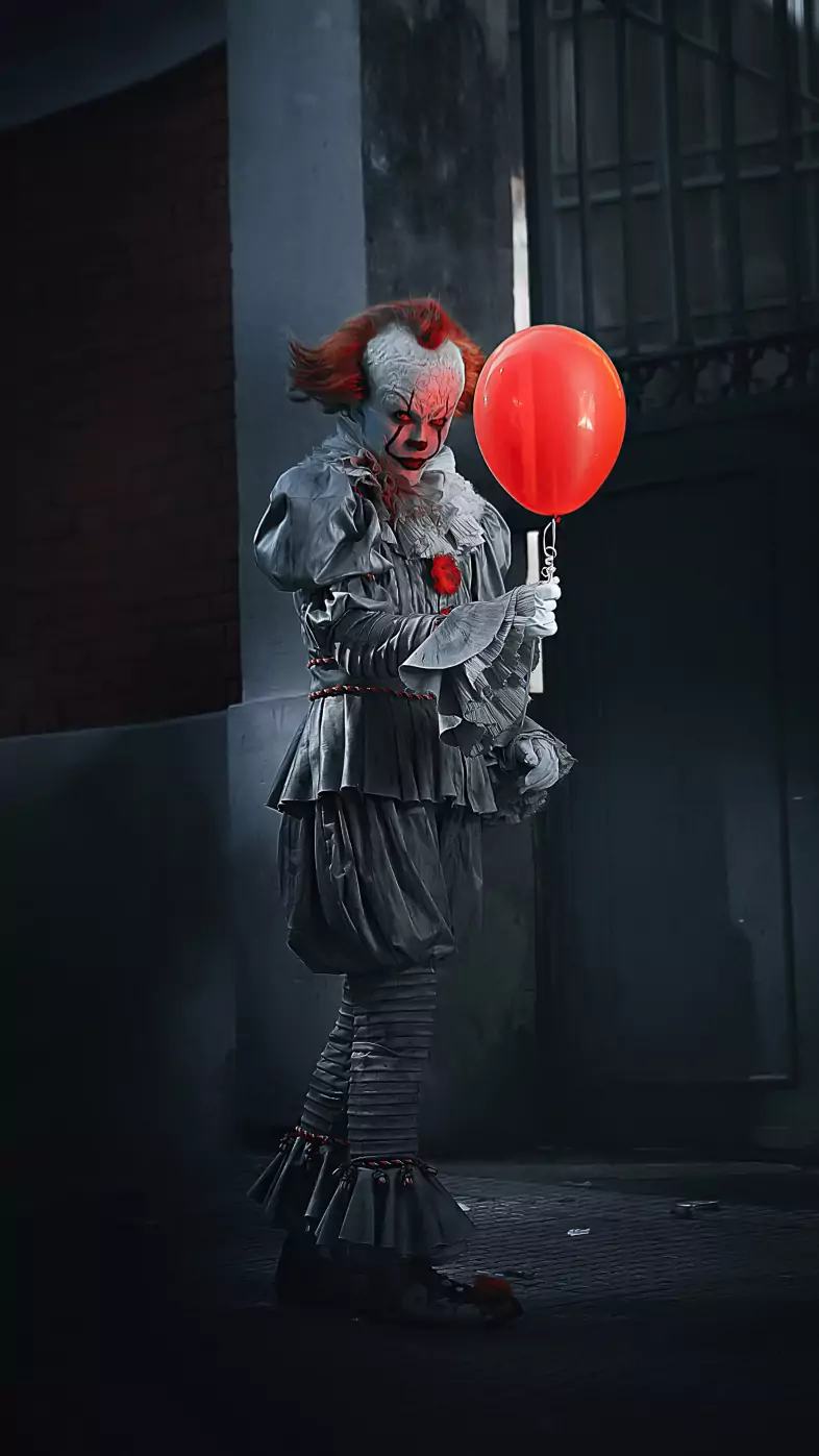 pennywise the clown it cosplay wallpaper