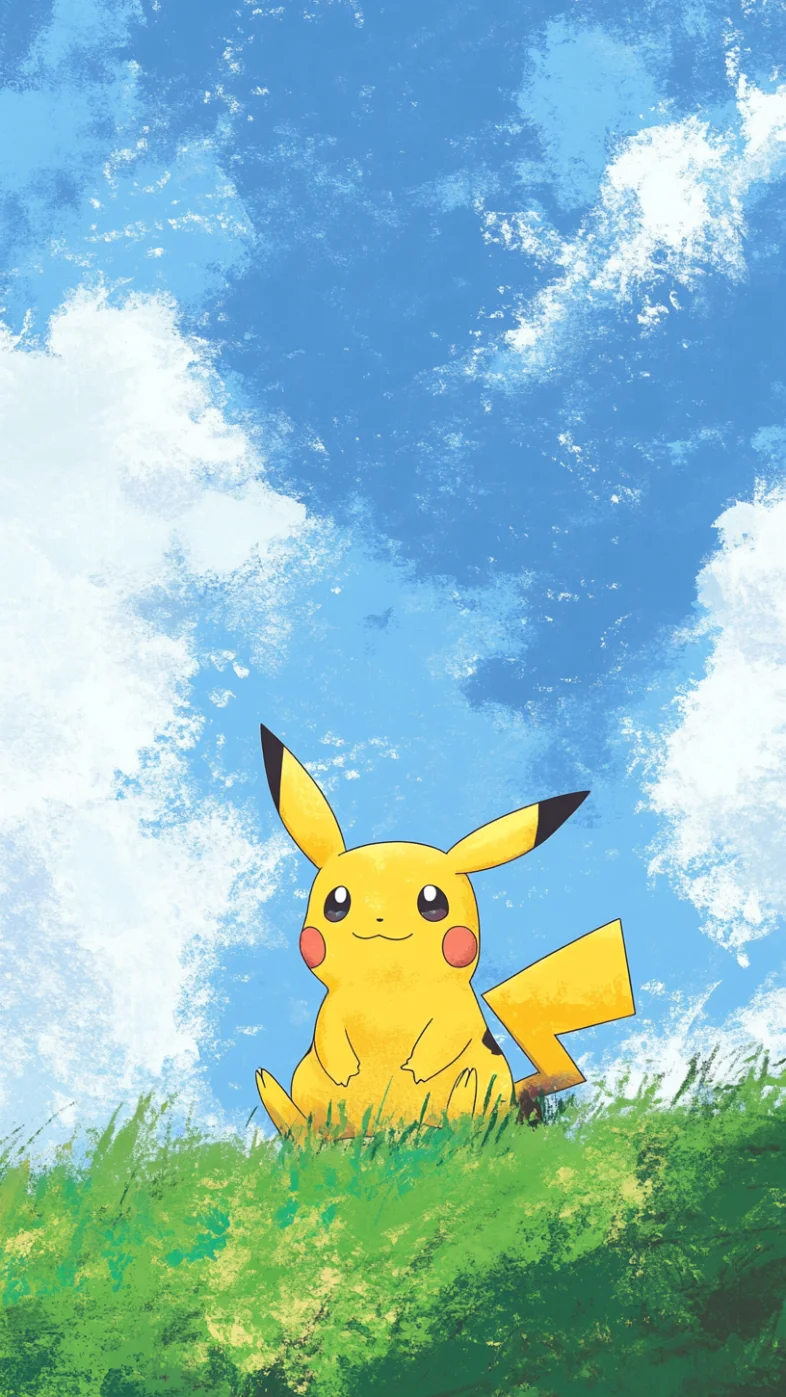 pikachu cartoon wallpaper