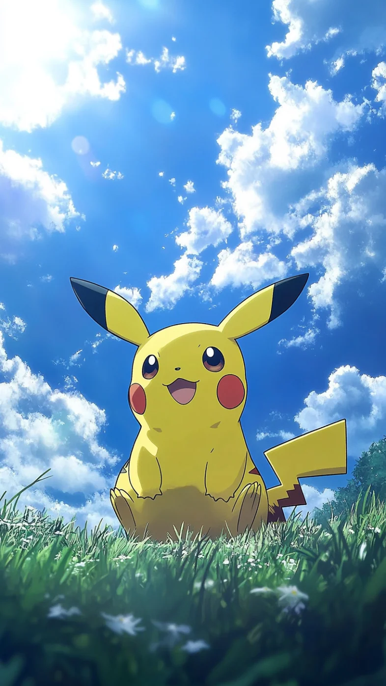 pikachu cartoon wallpaper
