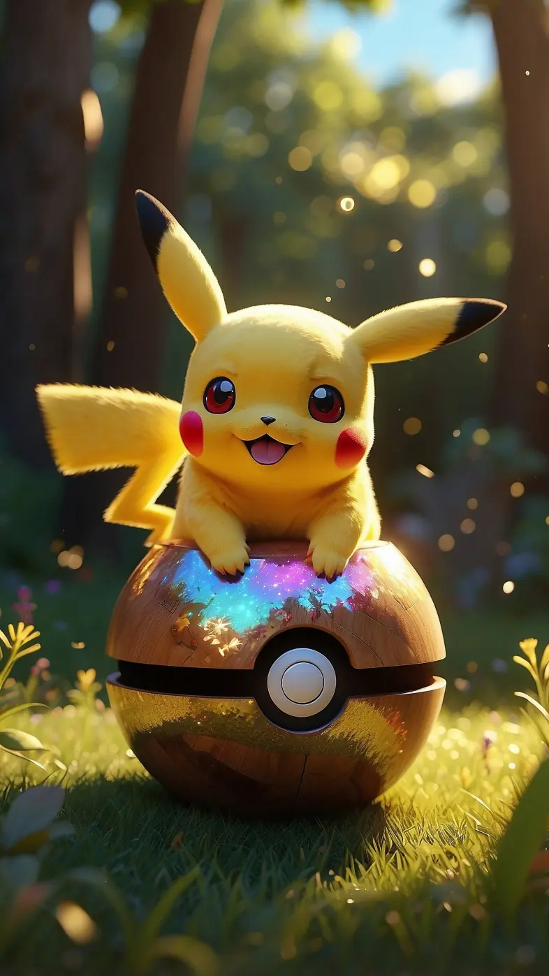 pikachu cartoon wallpaper