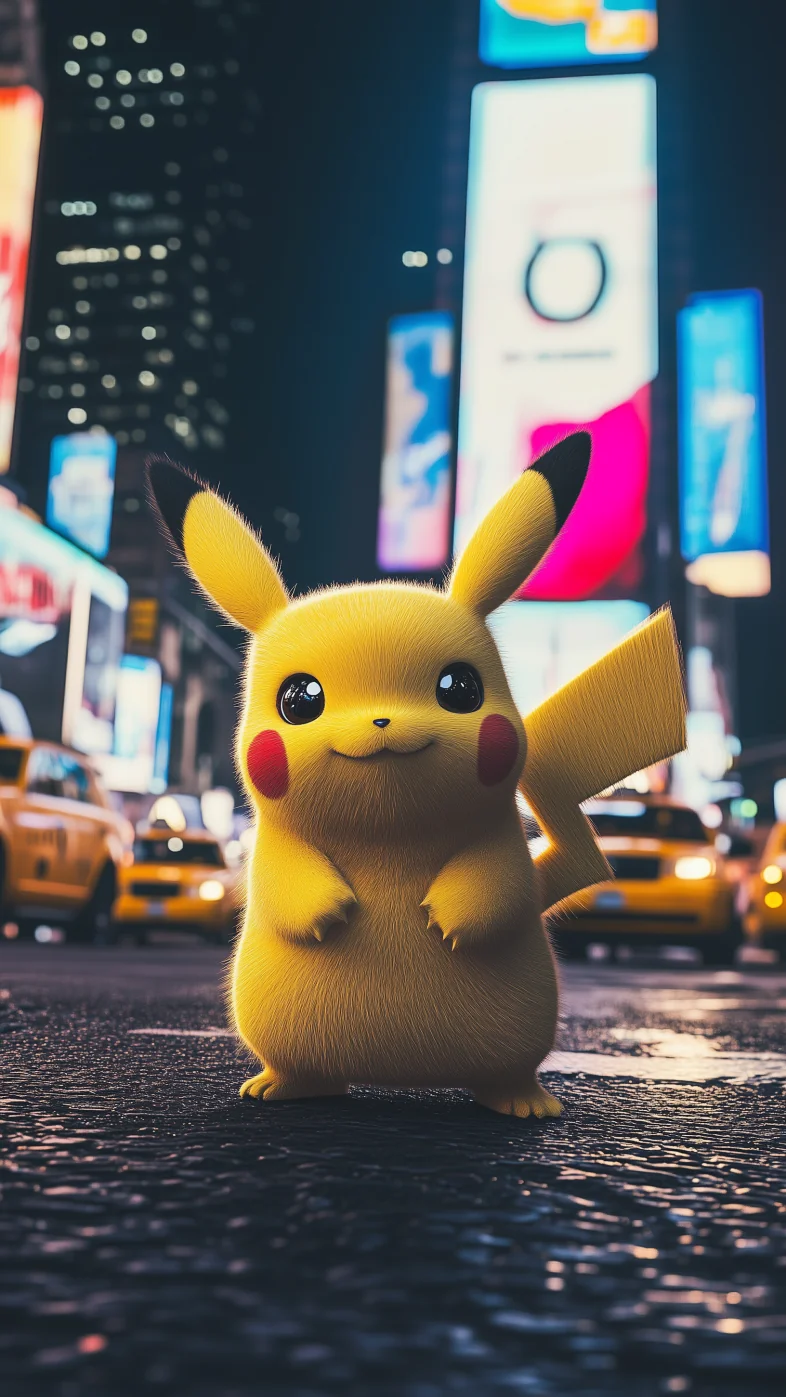 pikachu cartoon wallpaper
