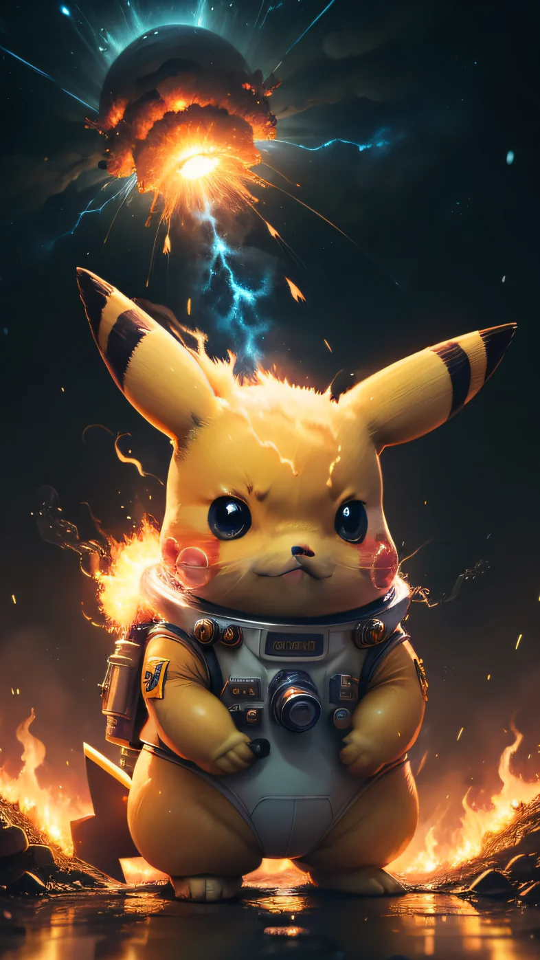 pikachu cartoon wallpaper