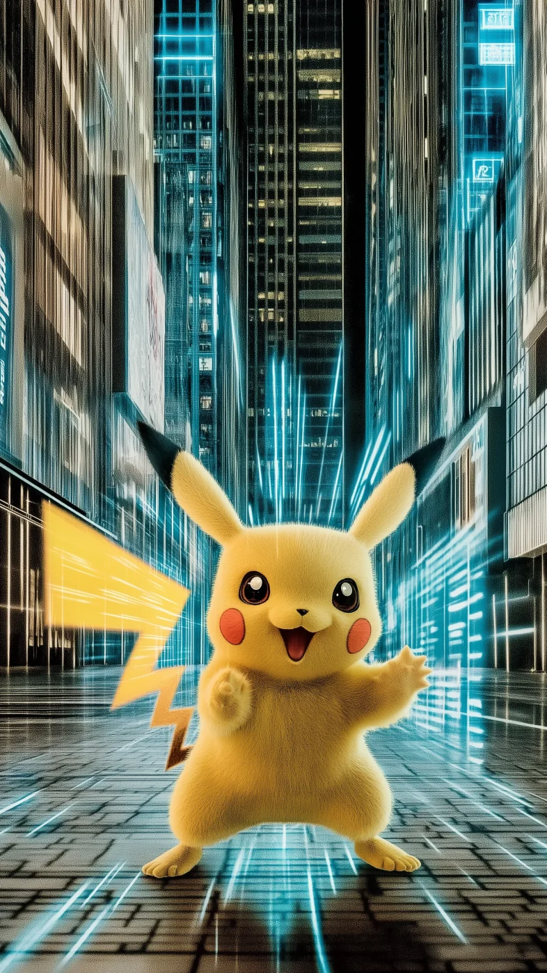 pikachu cartoon wallpaper