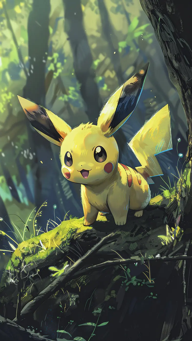 pikachu cartoon wallpaper