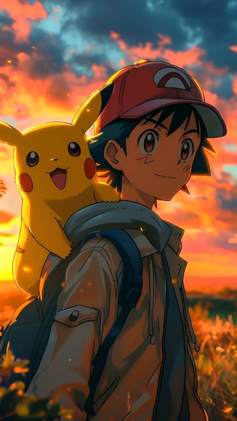 pikachu pokemon anime wallpaper