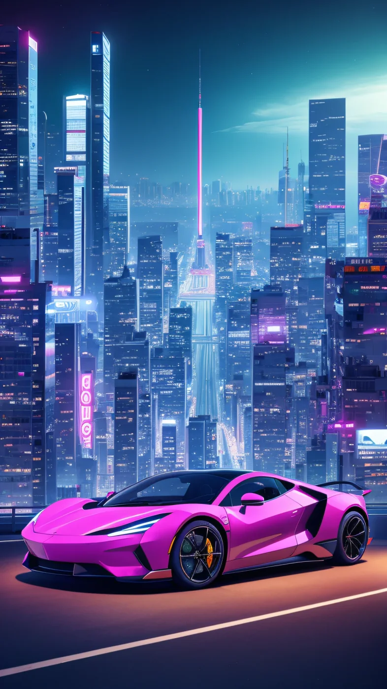 pink lamborghini car wallpaper