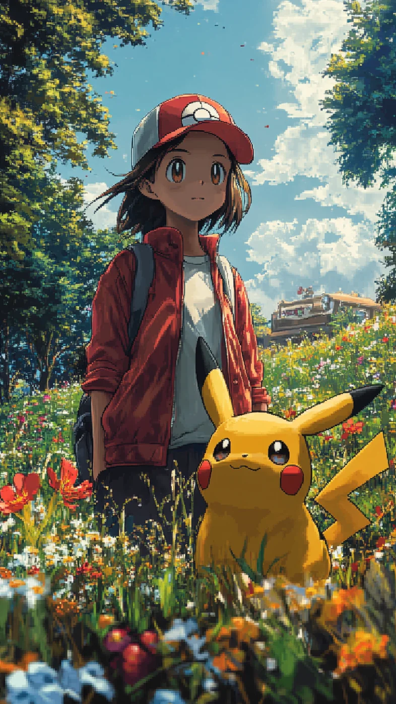 pokemon pikachu cartoon wallpaper