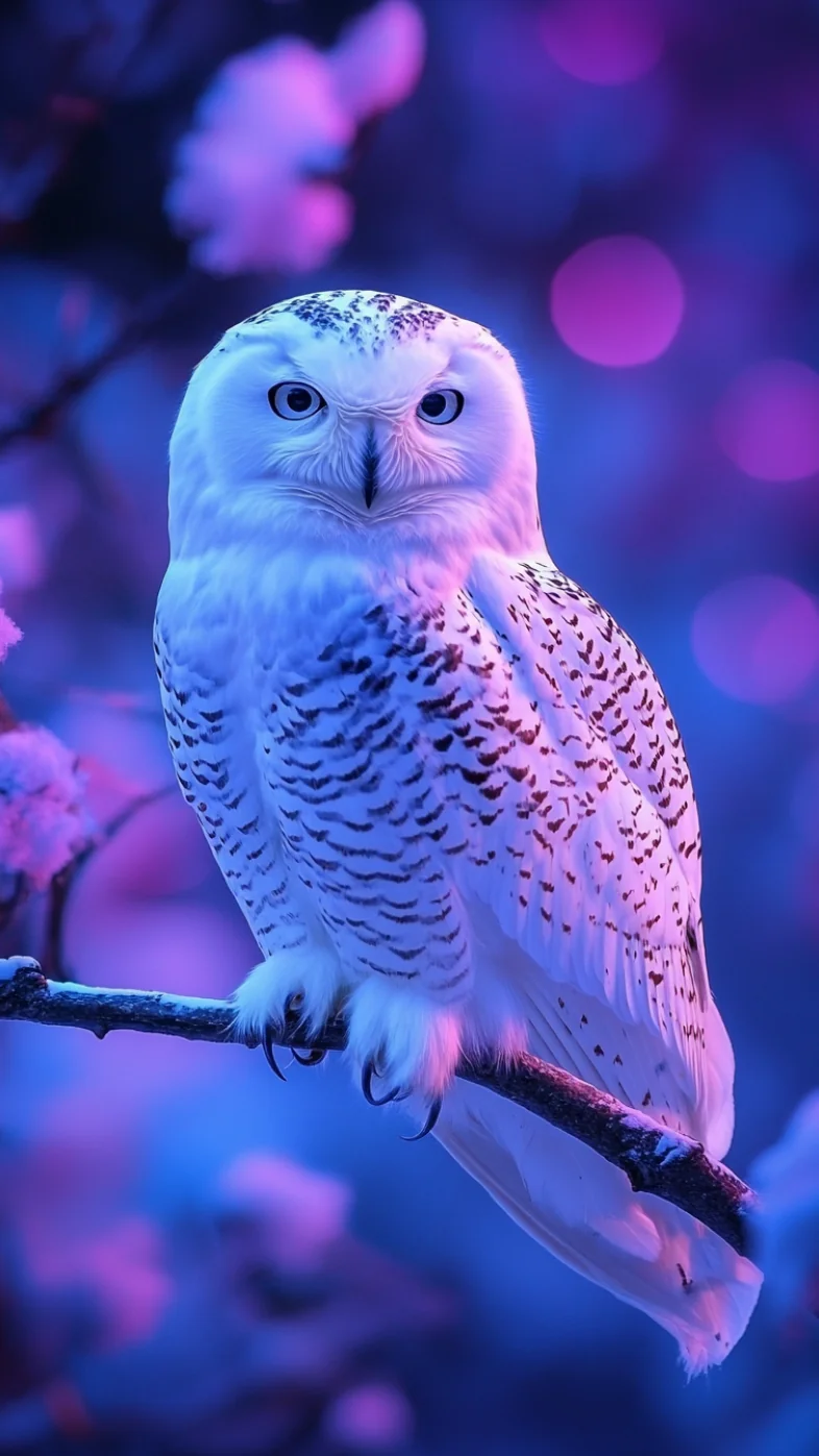 polar owl  wallpaper