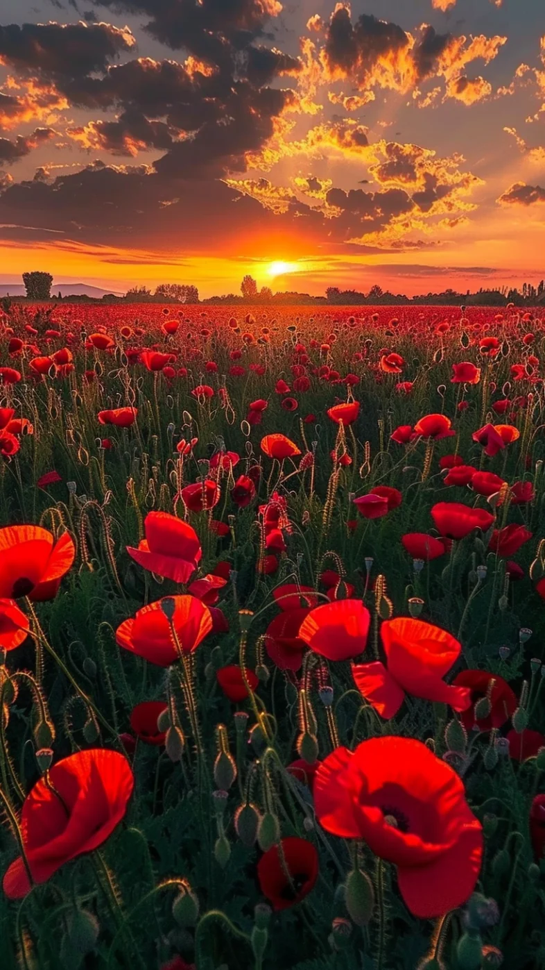 poppy flower wallpaper