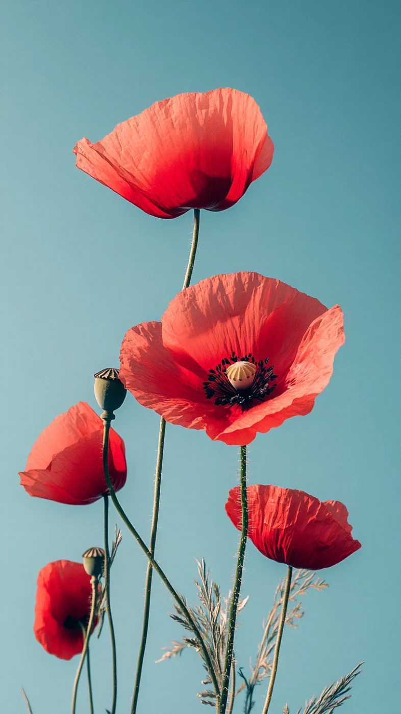 poppy flower wallpaper
