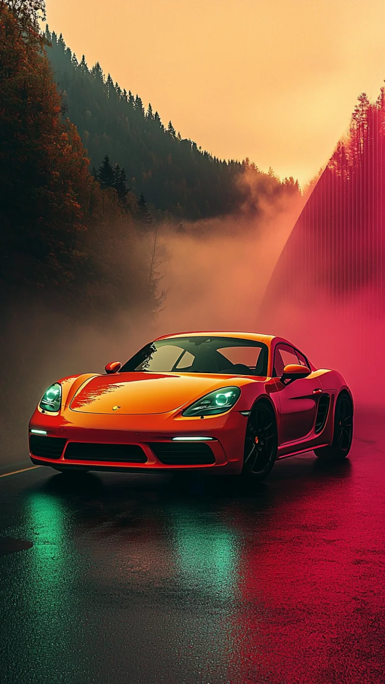 porsche 718 car wallpaper