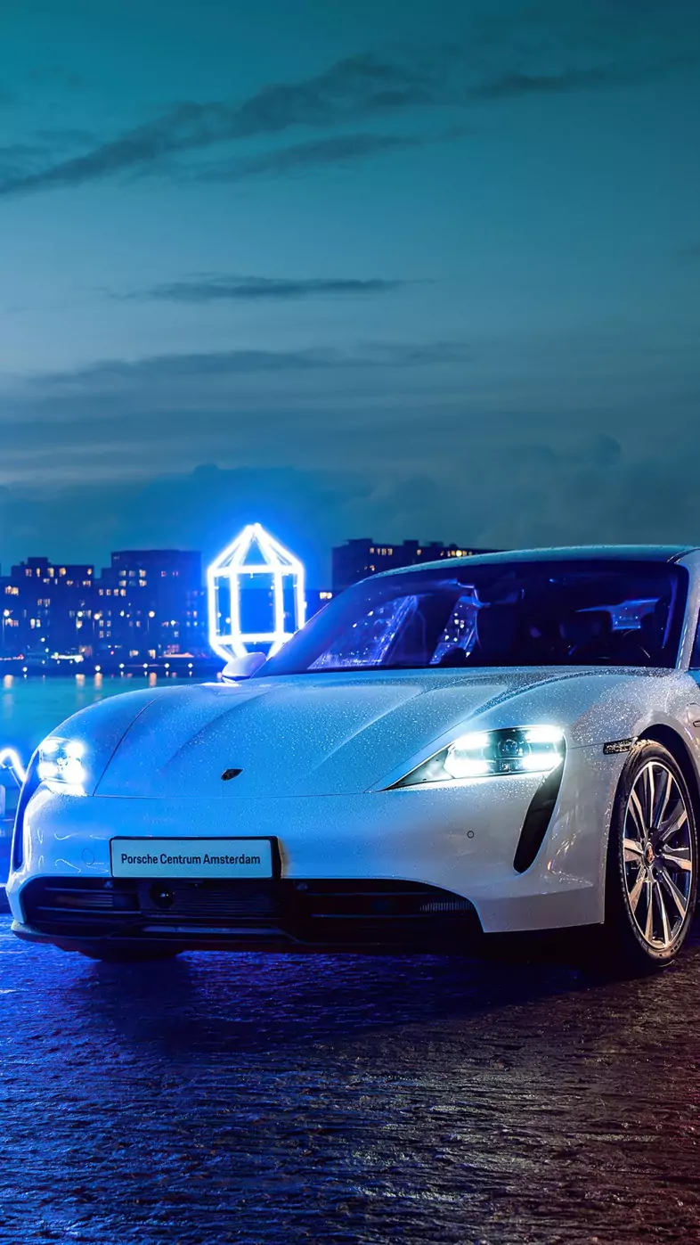 porsche taycan car wallpaper