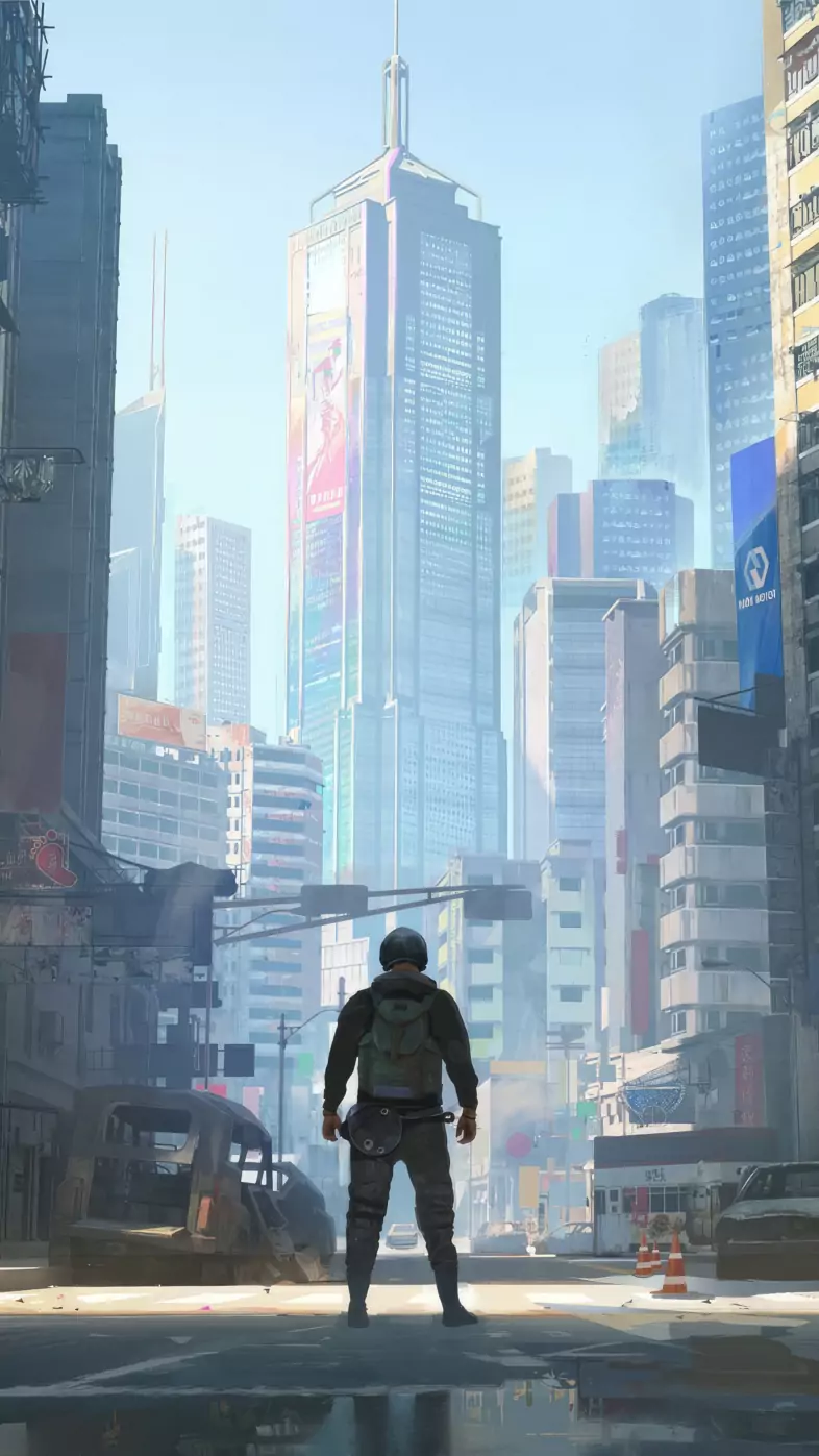 pubg abandoned city wallpaper