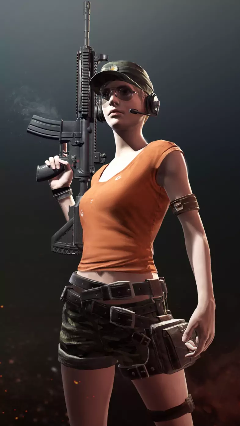 pubg girl wallpaper