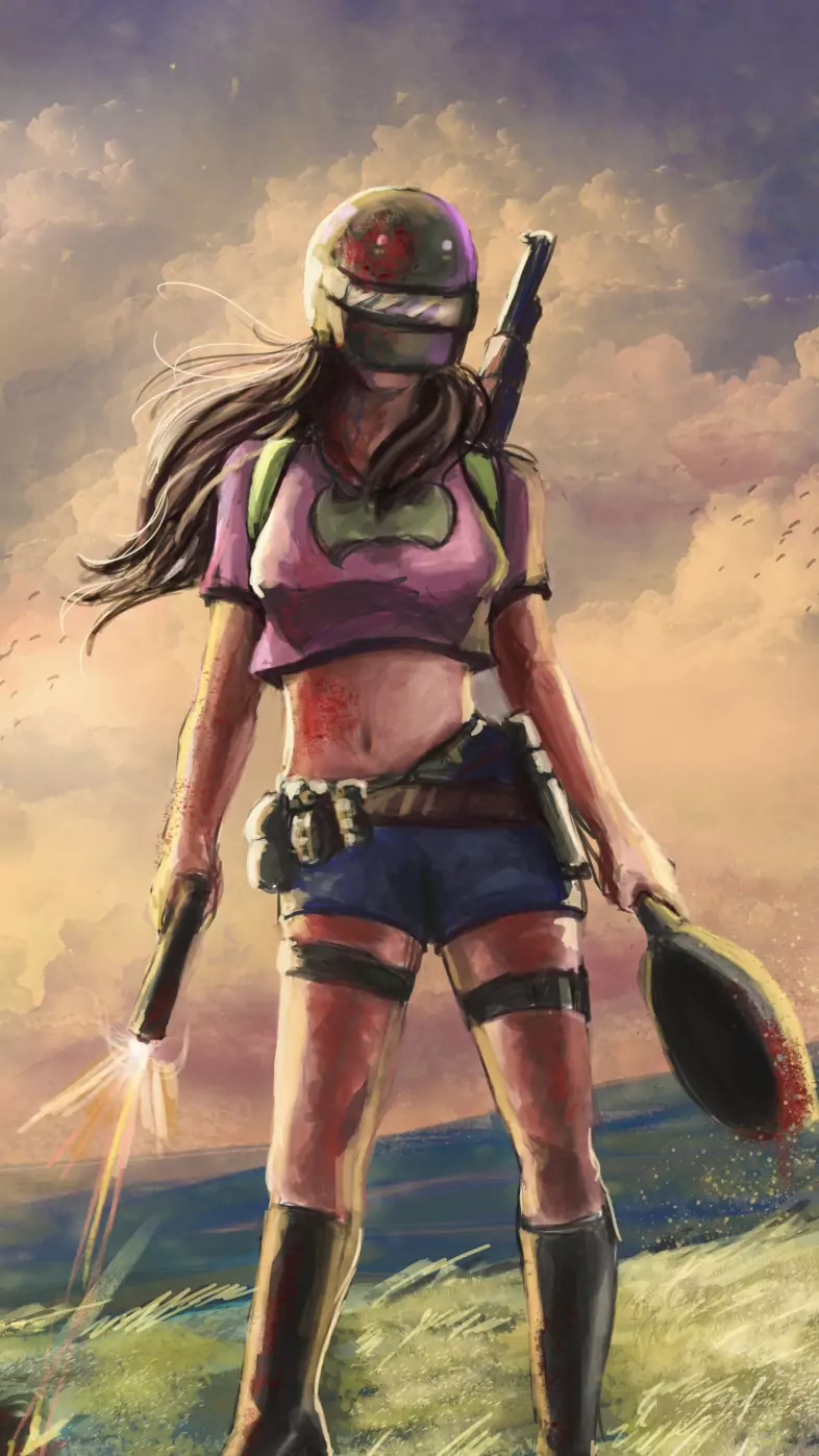 pubg girl wallpaper