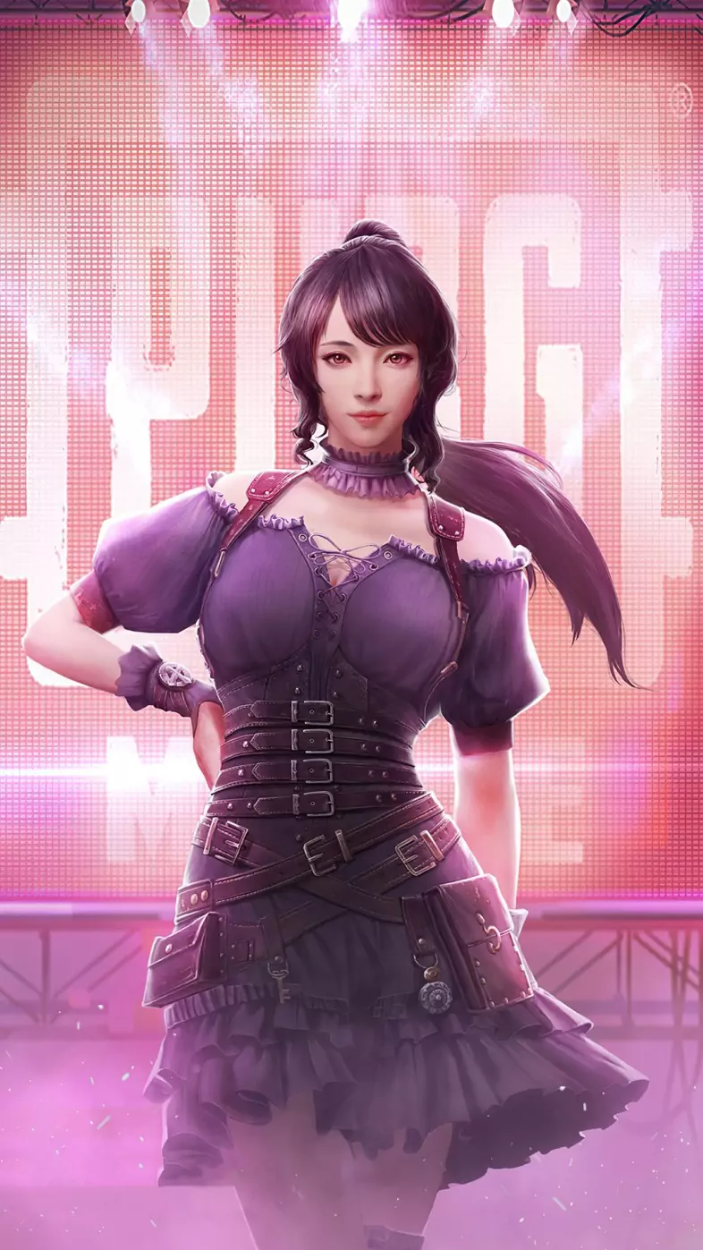 pubg girl game wallpaper