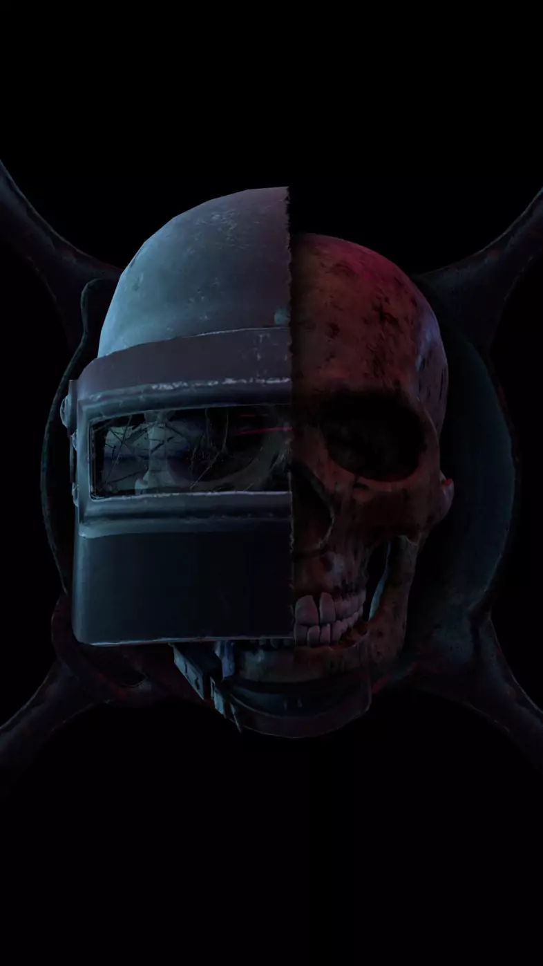 pubg helmet wallpaper