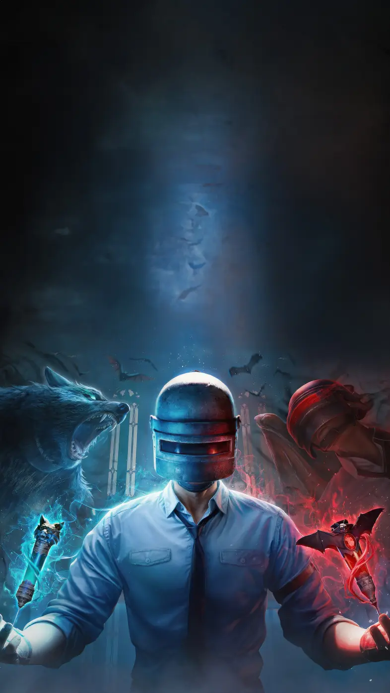 pubg helmet guy immortality wallpaper