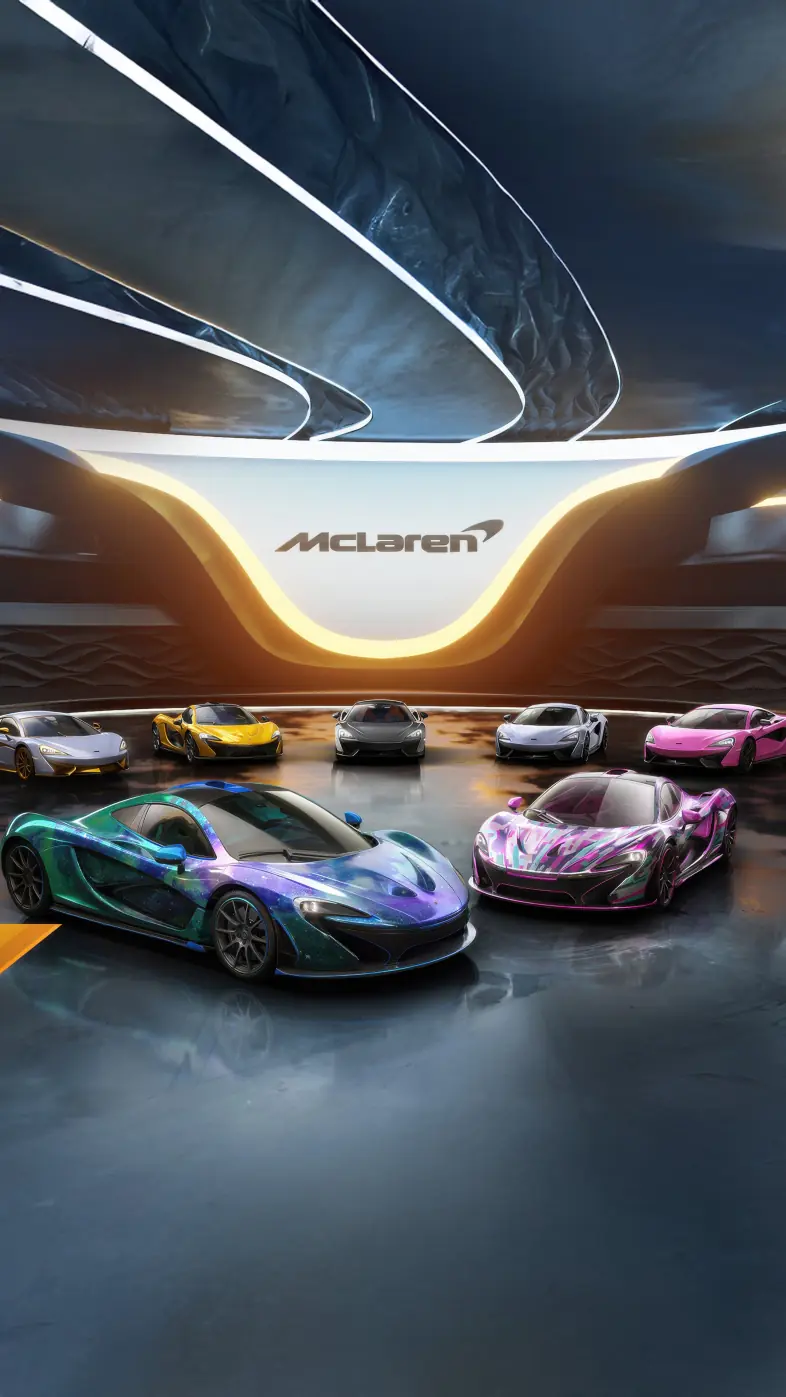 pubg mobile x mclaren car wallpaper