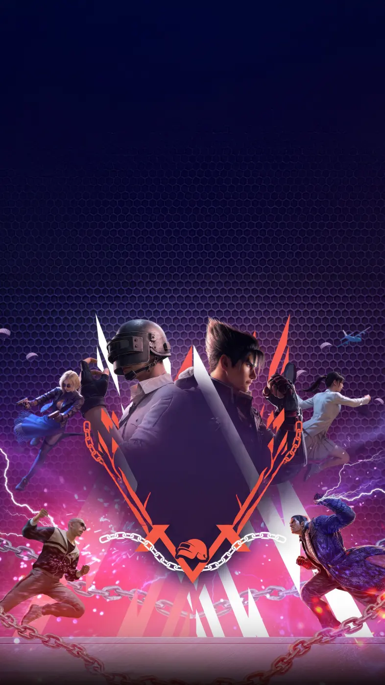 pubg x tekken 8 game wallpaper