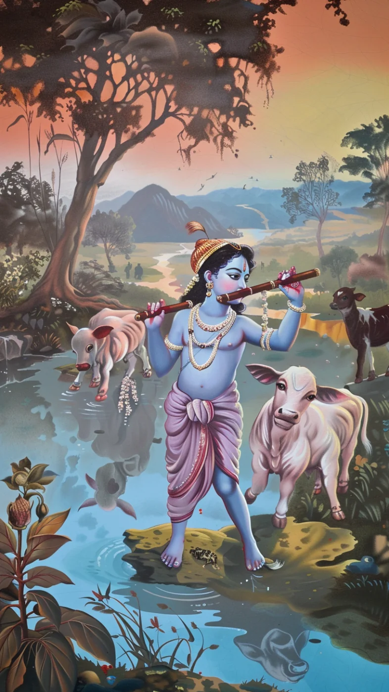 radha krishna wallpaper