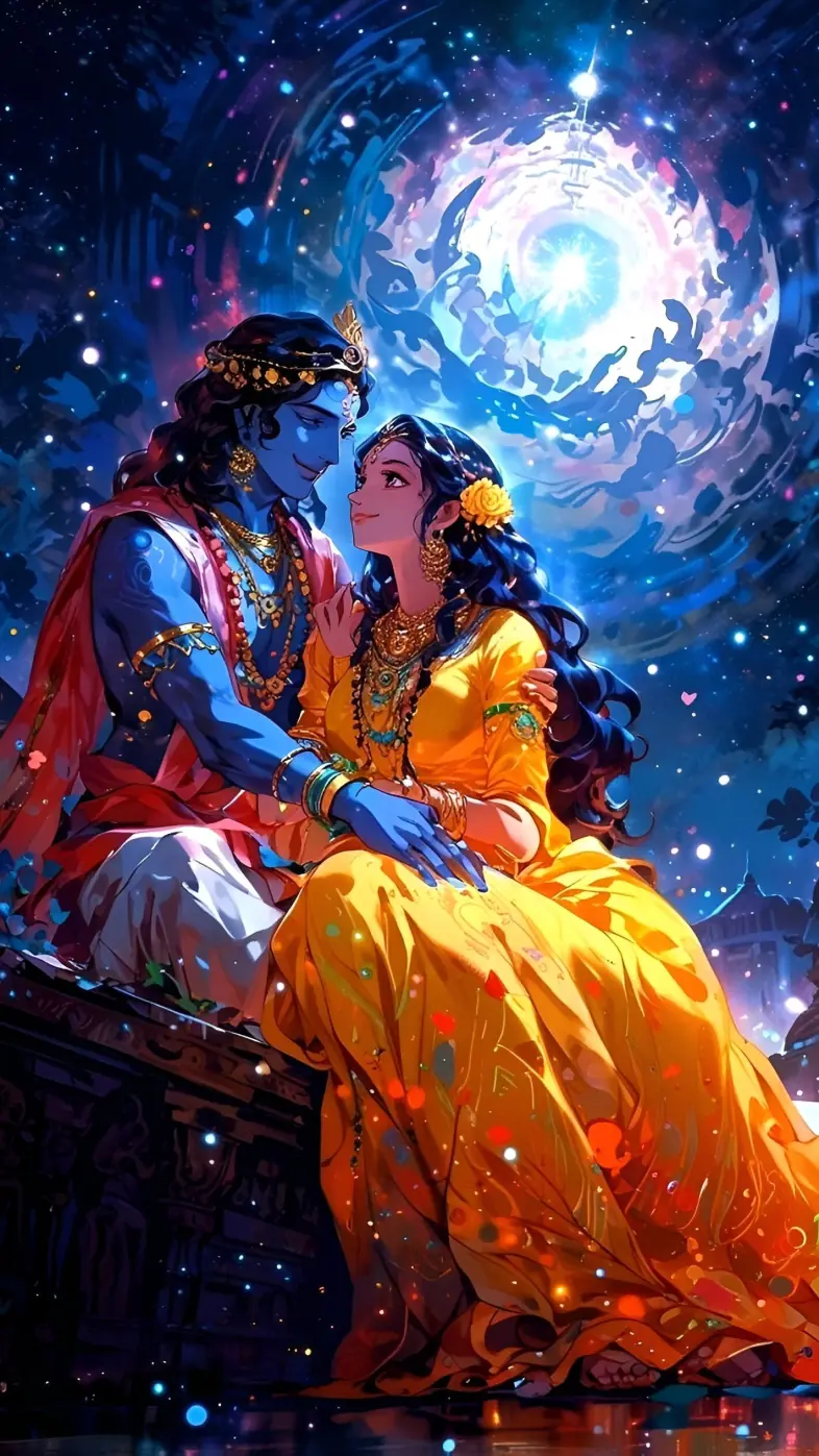 radha krishna wallpaper