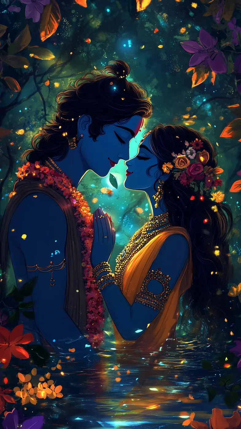 radha krishna wallpaper