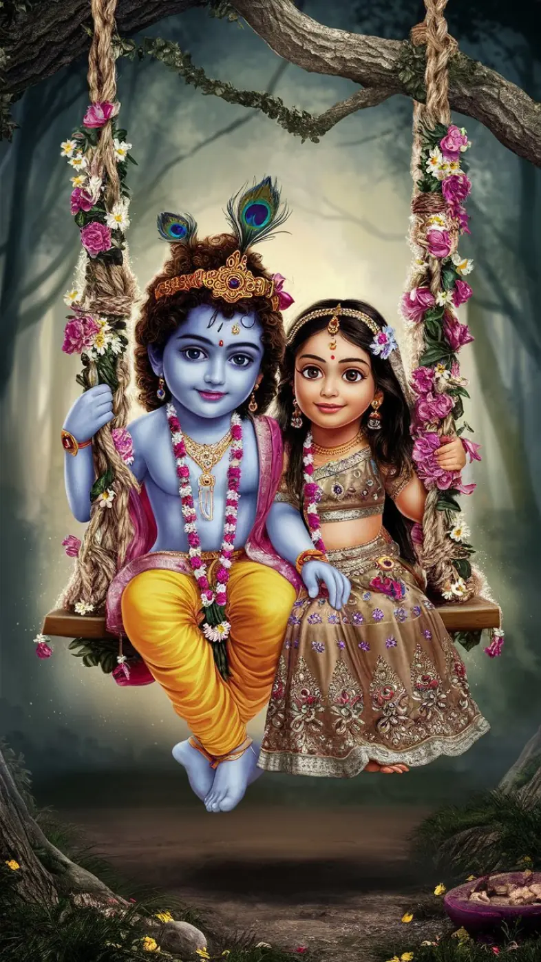 radha krishna wallpaper