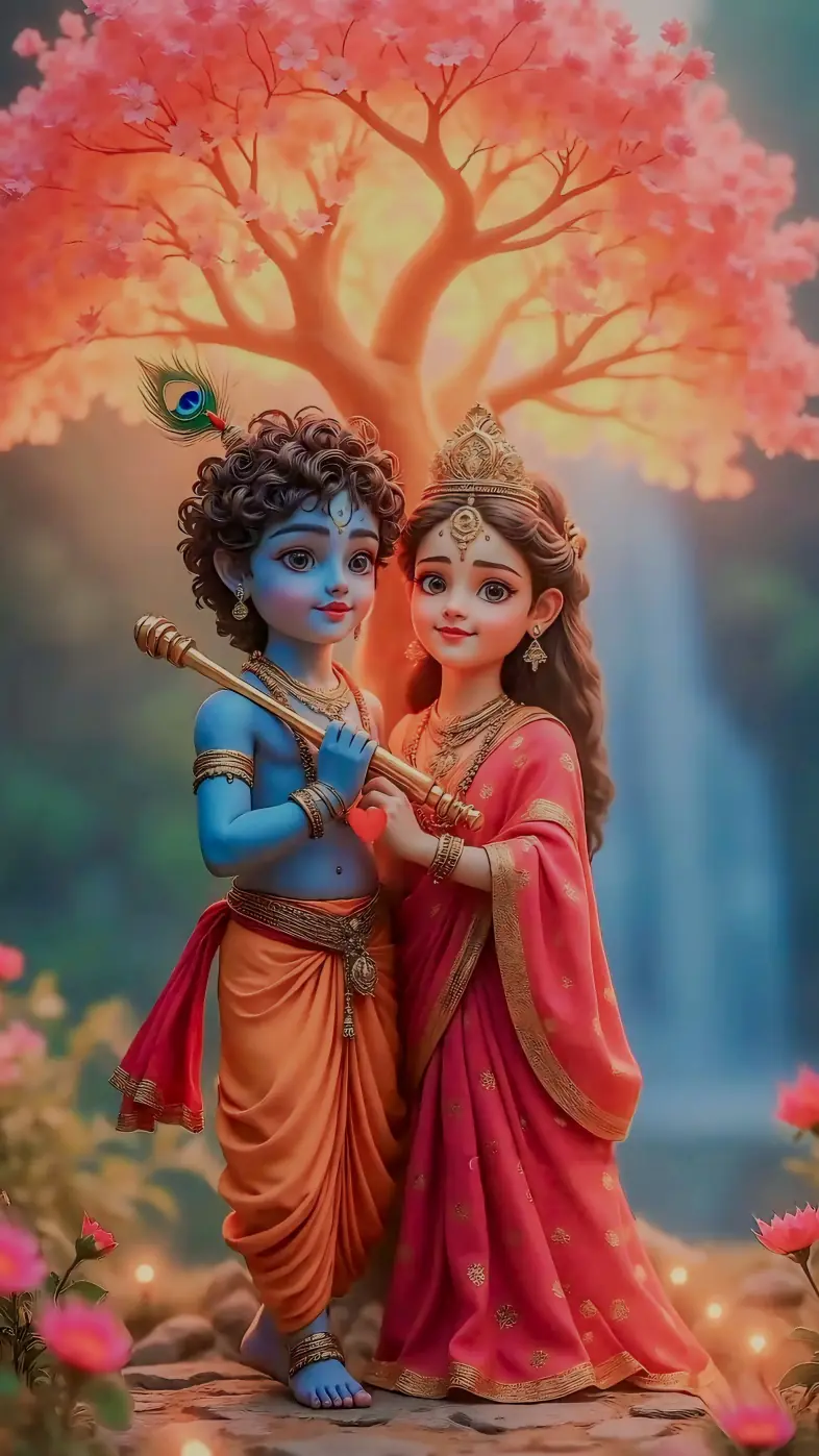 radha krishna wallpaper