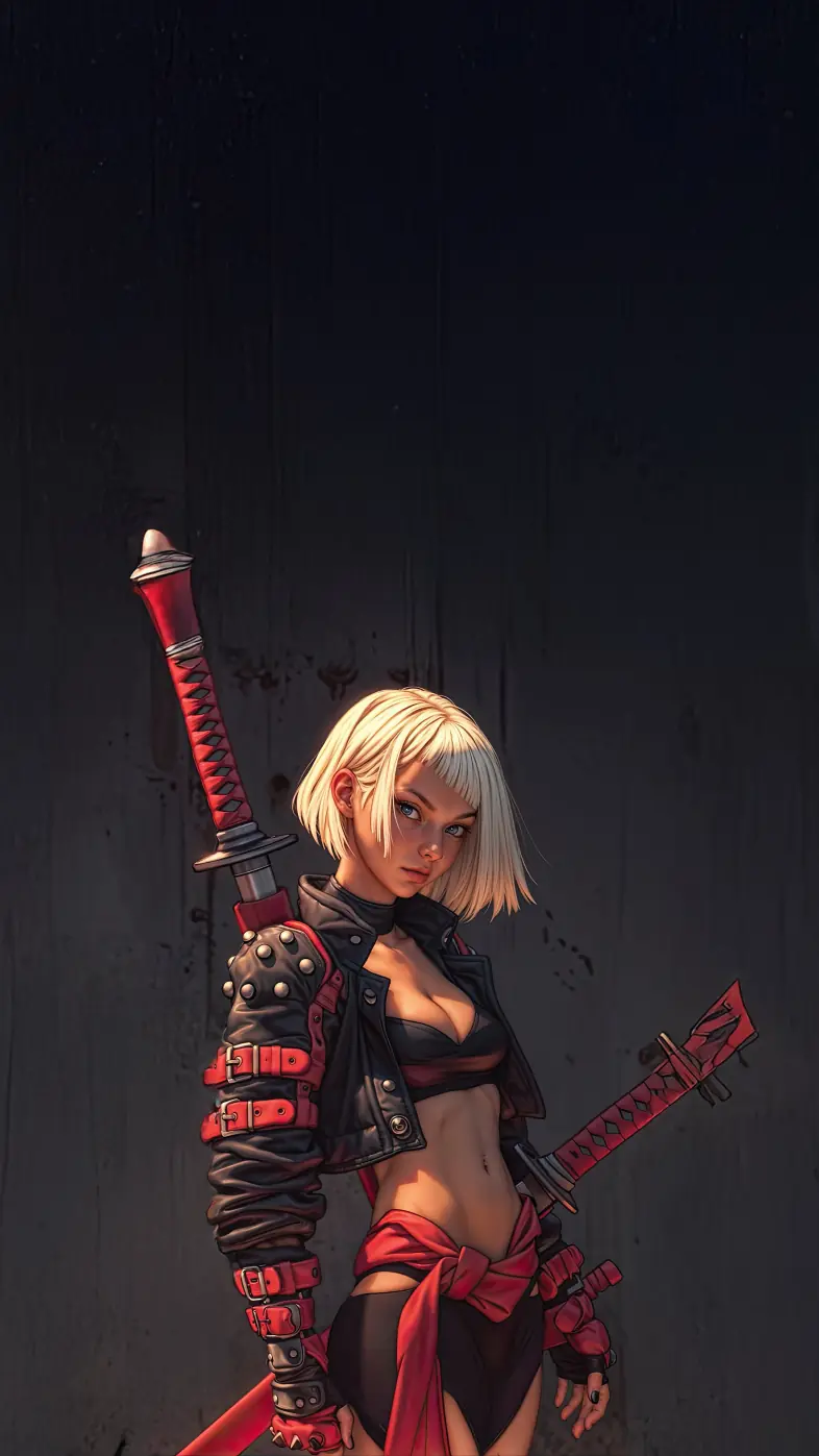 rebel swordswoman born game wallpaper