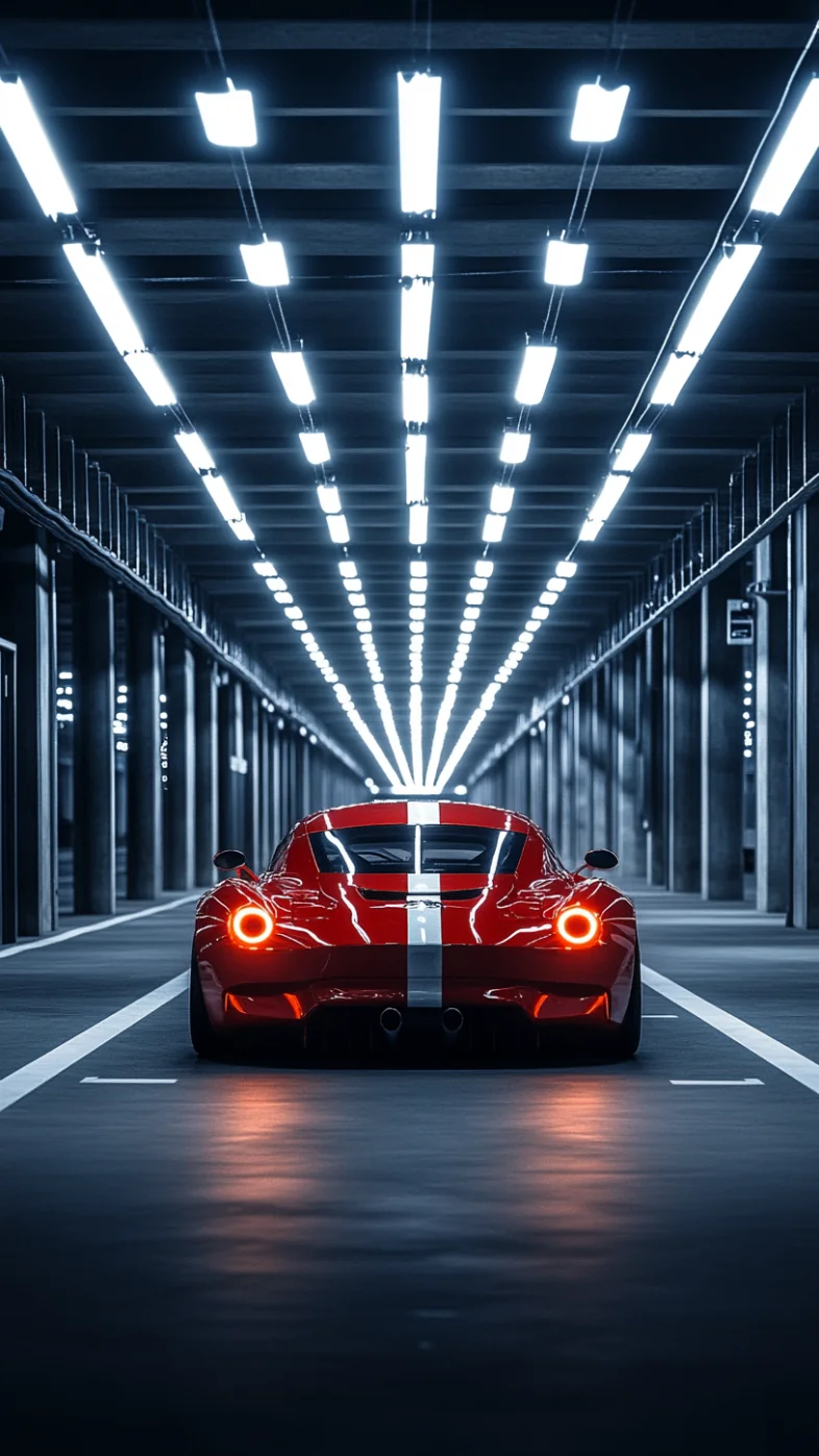 red car wallpaper