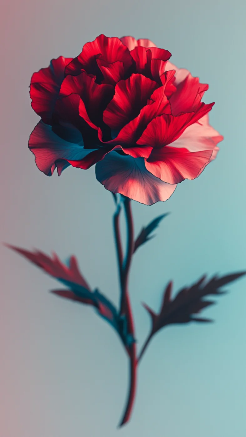 red carnations roses wallpaper