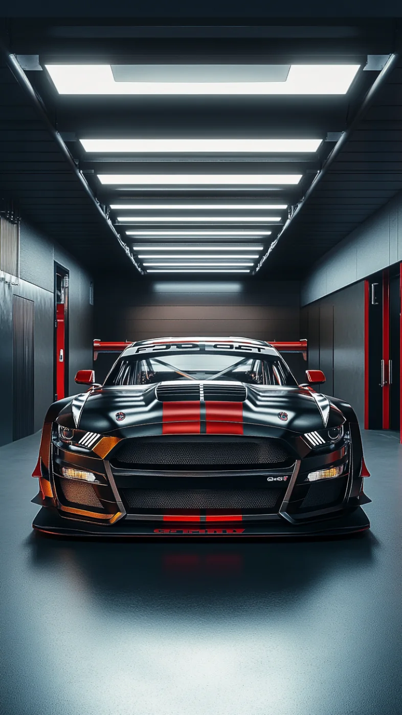 red ford mustang gt500 car wallpaper