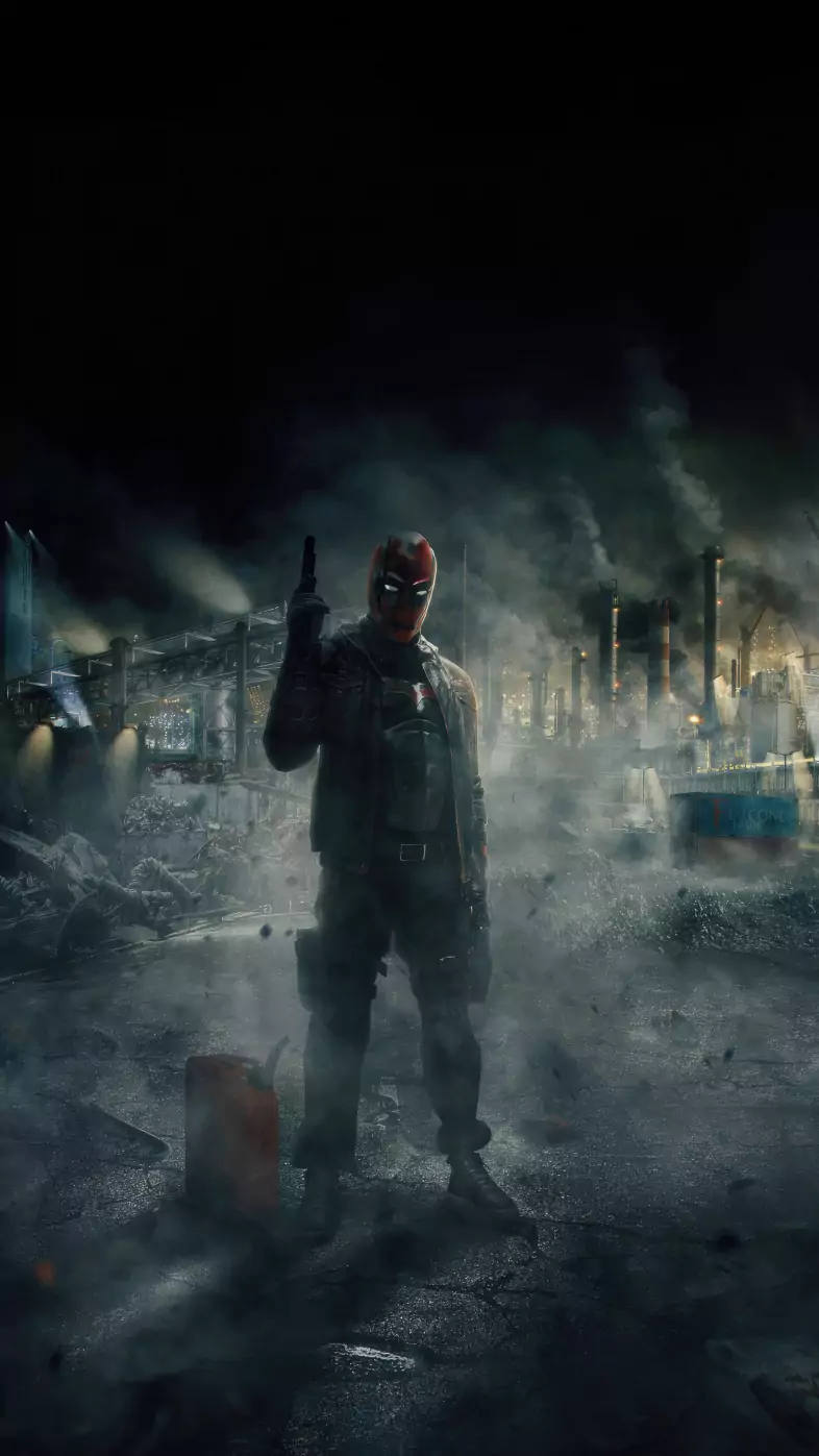 red hood the fallen game wallpaper