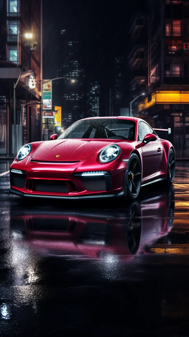 red porsche 911 gt3 car wallpaper