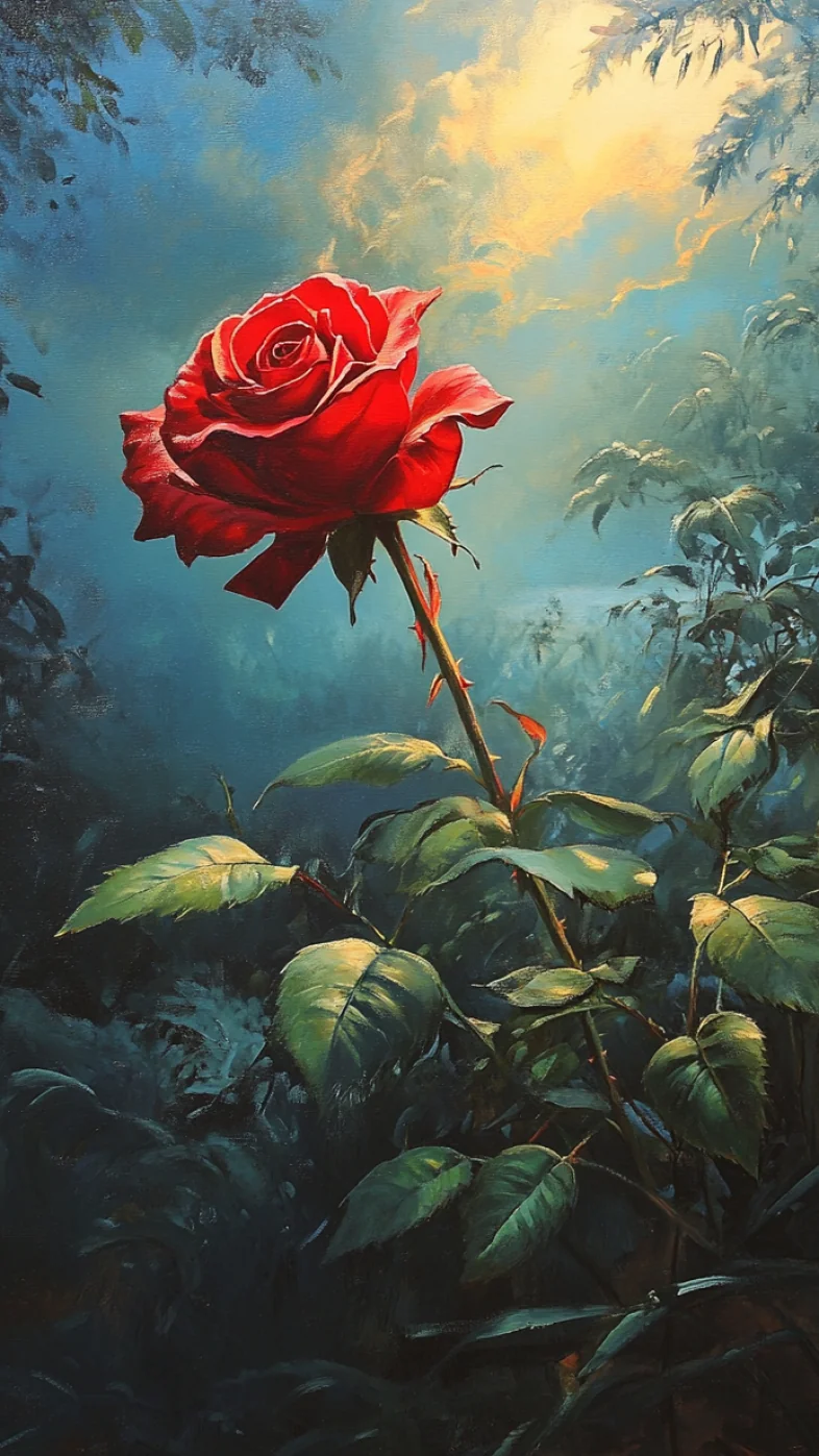 red rose wallpaper