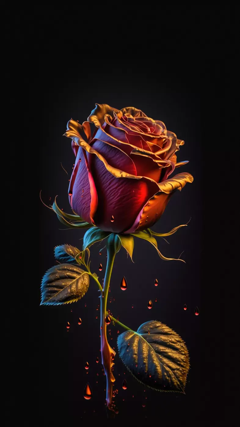 red rose wallpaper